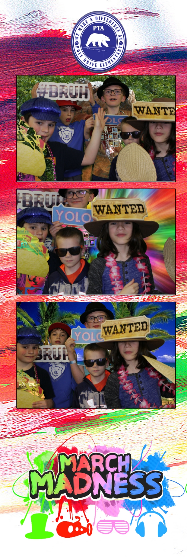 Poly Drive Elementary March Madness Carnival | View more photos from the event at gallery.photoboothbillings.com/u/PhotoBoothBillings/Poly-Drive-Elementary-March-Madness-Carnival